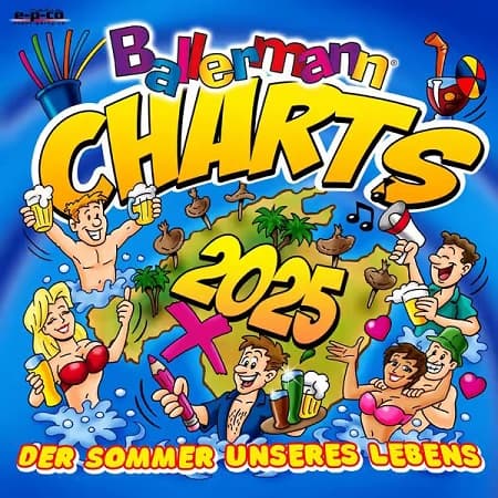 Ballermann Charts Top 50 - Die Hits des Sommers 2025 (2025) MP3 Ballermann Charts Top 50 - Die Hits des Sommers 2025 (2025) MP3
