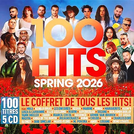 100 Hits Spring 2026 [5CD] (2026) MP3